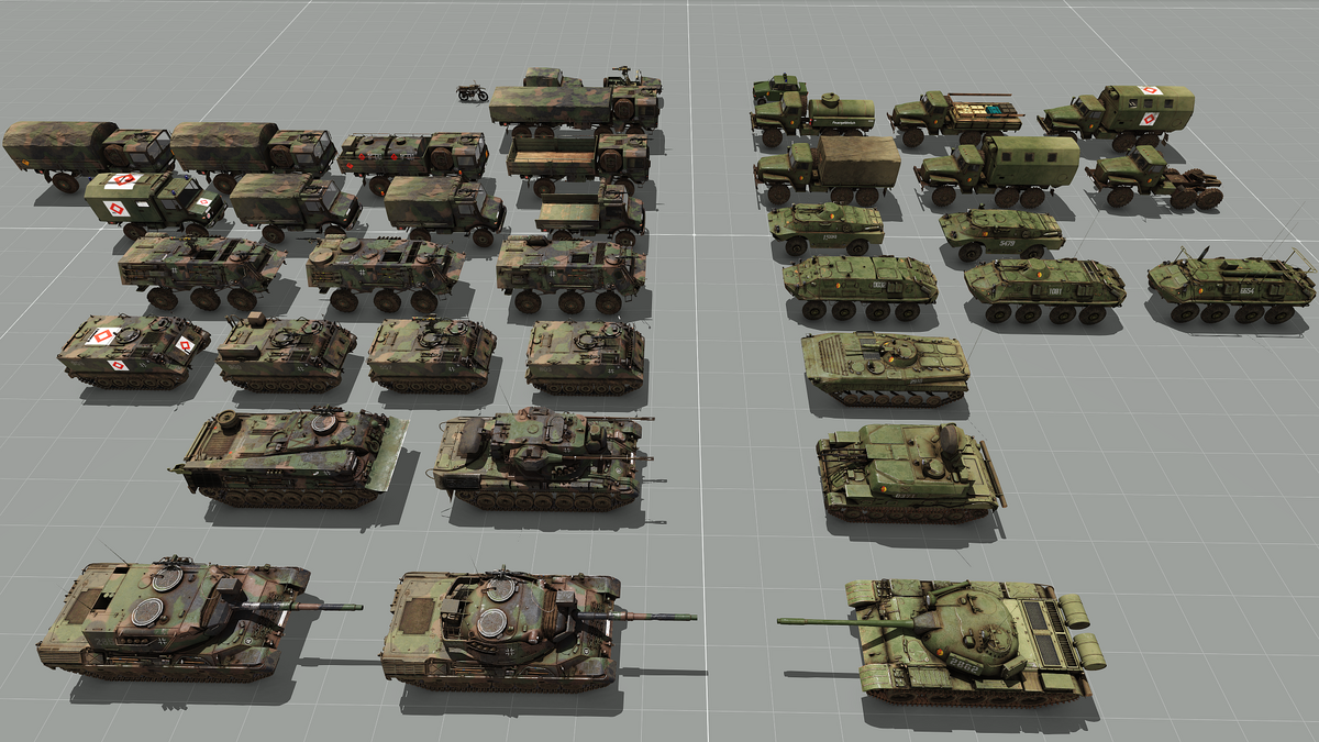 Arma 3 - Vehicles and Soldiers