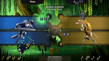  burning a card in combat with 