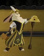 Default animation pose, battle screen.