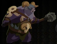 battle pose (Warlord Brun skin)