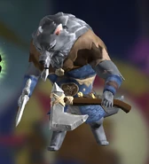 Fang on the Choose Hero screen