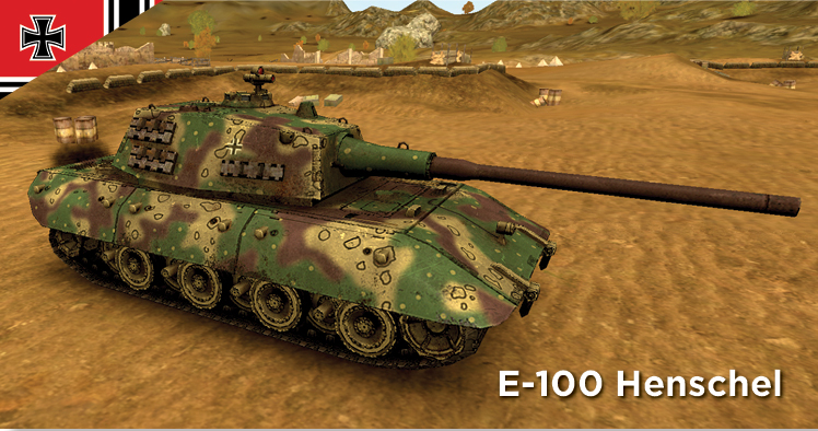 e 100 self propelled gun