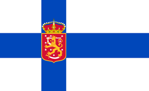 Flag of Finland 1918-1920