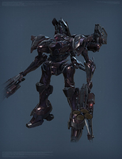 NACHTREIHER/46E, Armored Core Wiki