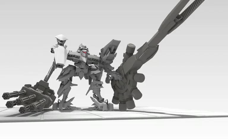 ARMORED CORE 4 / All Next Fights - YouTube