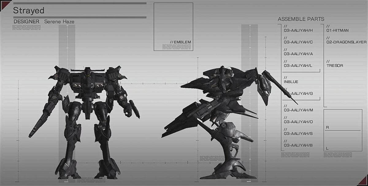 Strayed | Armored Core Wiki | Fandom Strayed | Armored Core Wiki | Fandom