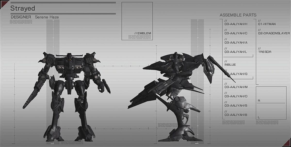 Strayed | Armored Core Wiki | Fandom