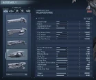 In-game Part Specs for Regulation Ver. 1.06.1