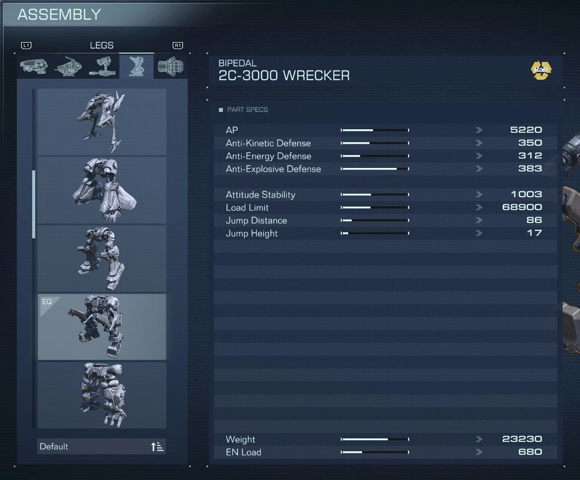 2C-3000 WRECKER | Armored Core Wiki | Fandom