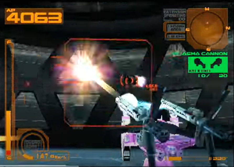 Dip Doop on X: Armored Core 2 (PS2, 2000) w/ Mouse Injector Just