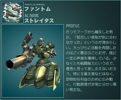 Shade (Last Raven) | Armored Core Wiki | Fandom