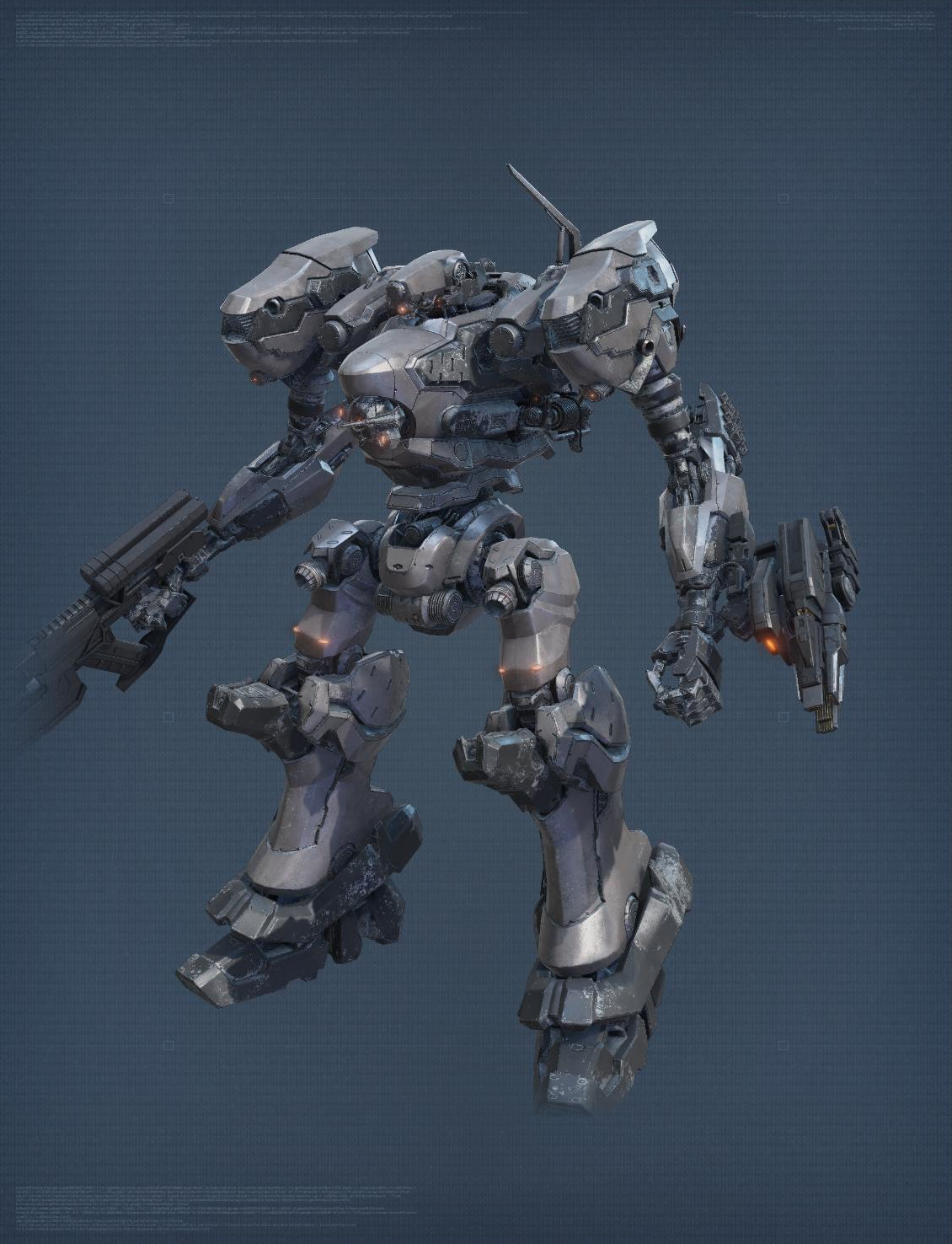 Another recreation of the starter AC from Armored Core 1 : r/ArmoredCore6