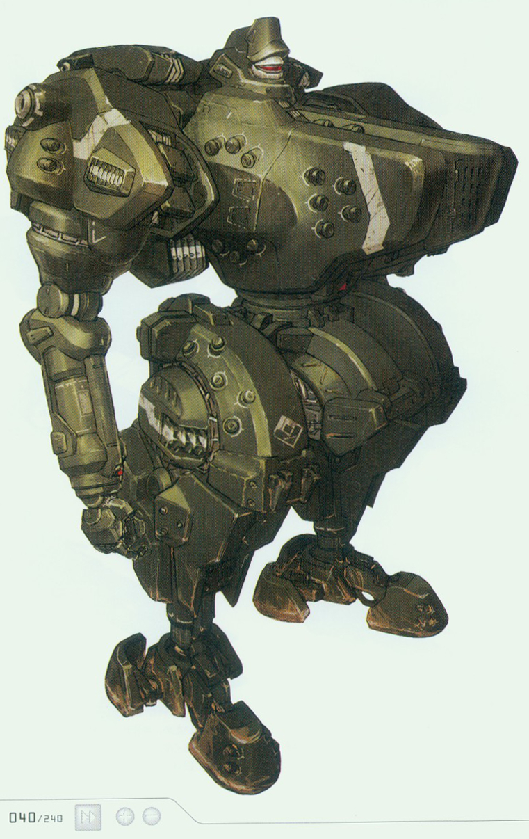 Armored Core V Concept Art & Characters