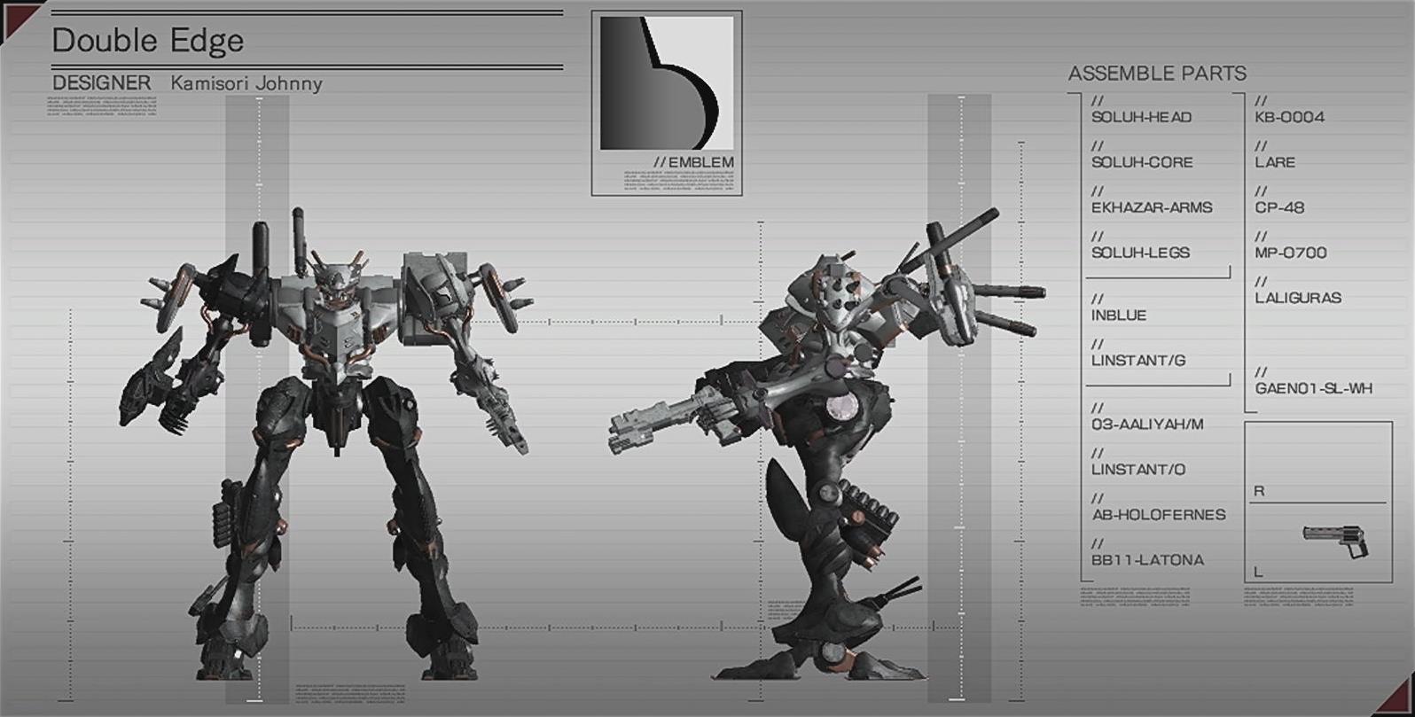 Kamisori Johnny | Armored Core Wiki | Fandom