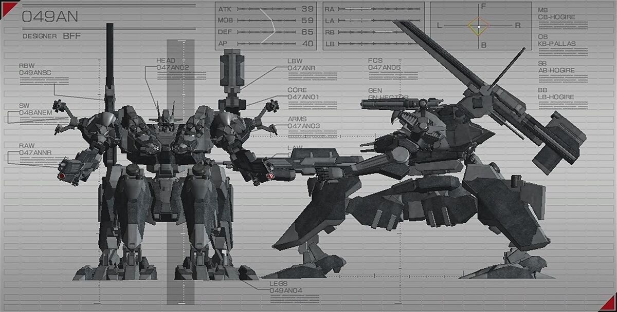047AN, Armored Core Wiki