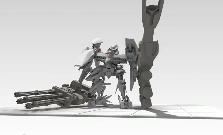 AC build with Vendetta Arms [Armored Core: Verdict Day] : r/Mecha