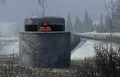 An enemy pillbox