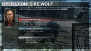 Dire Wolf Briefing