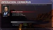 Cerberus briefing