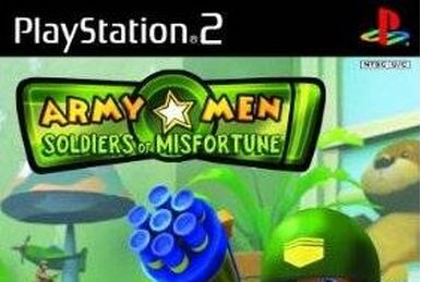 Jogo Army Men: Soldiers of Misfortune - PS2