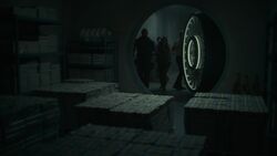 The cash stored in the 