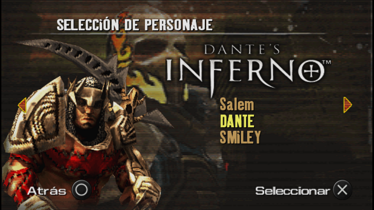 Dantes Infierno Ps4