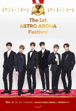 K-POP・アジア ASTRO AROHA 2nd fanclub ASTRO Official Fanclub AROHA 2nd Term Official Paper Garland