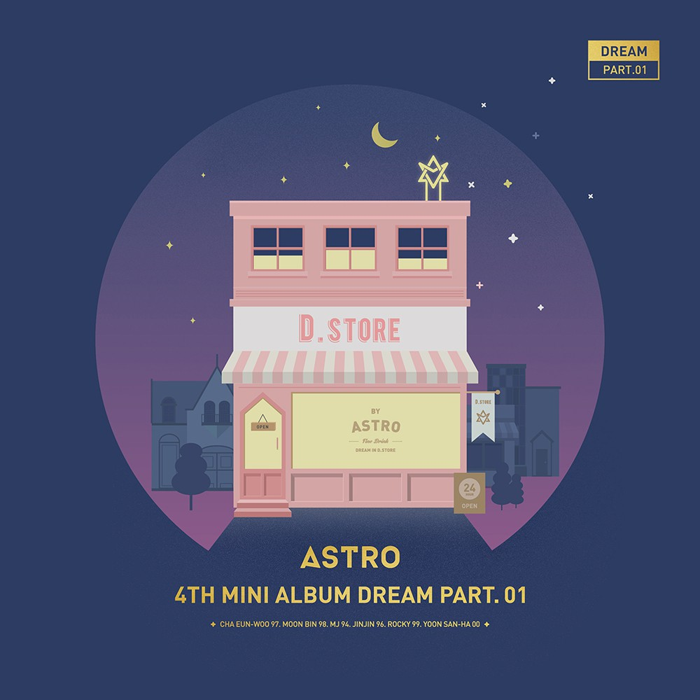 ASTRO【DREAM PART.01 DAY ver.】サイン入りミニアルバム