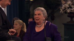 The racist old woman was written in to the episode just to be killed off as a "shocking twist"