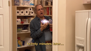 Lucille wins arguments with Oscar simply by shouting "you're high!", to which he often respond with "you're drunk!" ("The One Where Michael Leaves")