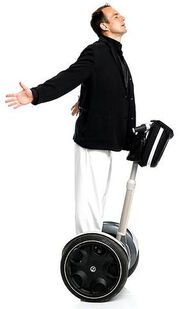 GOB on segway