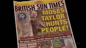 The British Sun Times, from "Burning Love"