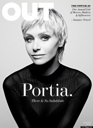 2013 Out Magazine - Portia de Rossi Cover 01