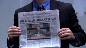 "Bob Loblaw Lobs Law Bomb!" from "S.O.B.s"