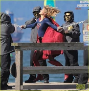Supergirl contre l'armée de l'agent Liberty