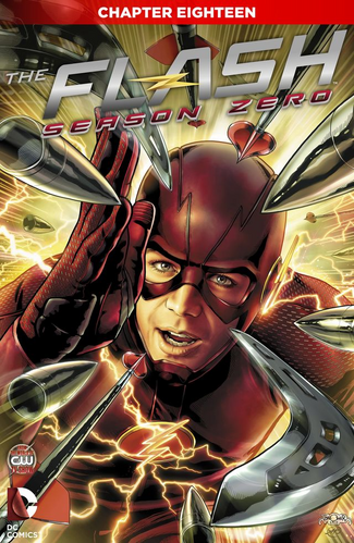 The Flash Season Zero chapter 18 digital cover