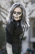 14.supergirl Worlds Finest silver banshee