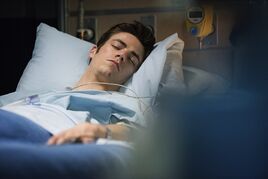 The-flash-the-trap-episode-grant-gustin-sleeping