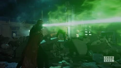 Tezumak attacks the Superfriends