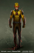 Reverse-Flash concept art 1