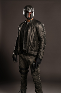 John Diggle costume -Helmet and jacket