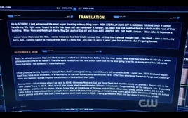 Nora West-Allen's journal (digital form)