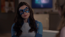 Nia Nal in the Dreamer suit