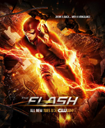 The Flash season 2 poster - Zoom is Back... With a Vengeance