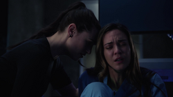 Lena comforts Samantha