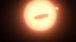 The Waverider flies to the .