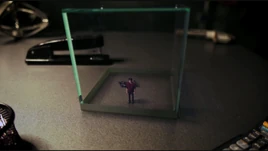 Ray preso em um cubo