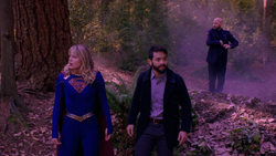 Supergirl, Ryan and Lex on Maltus