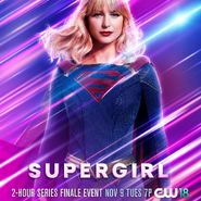 Supergirl series finale poster