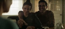 Lois and Clark tell Martha they are having twins